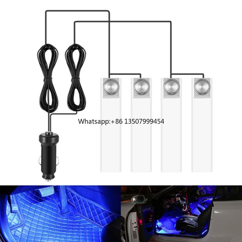 Lightings Decoration - 車の雰囲気ライト 12 V インテリア装飾ランプ自動車周囲照明スタイル A