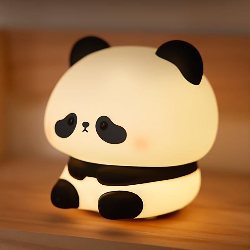 Lightings Decoration - パンダをテーマにしたクリスマスギフト、タイマブルナイトライト、充電式ベッドサイドランプ、誕生日プレゼント、新年の贈り物、ホリデーギフトに最適