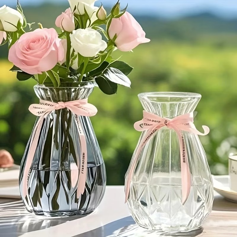 Lighting Decor Store - 電球型の花瓶 | 小さなウェディングセンターピース、フラワーアレンジメント、店舗ディスプレイ、花屋、ホテル用装飾花瓶