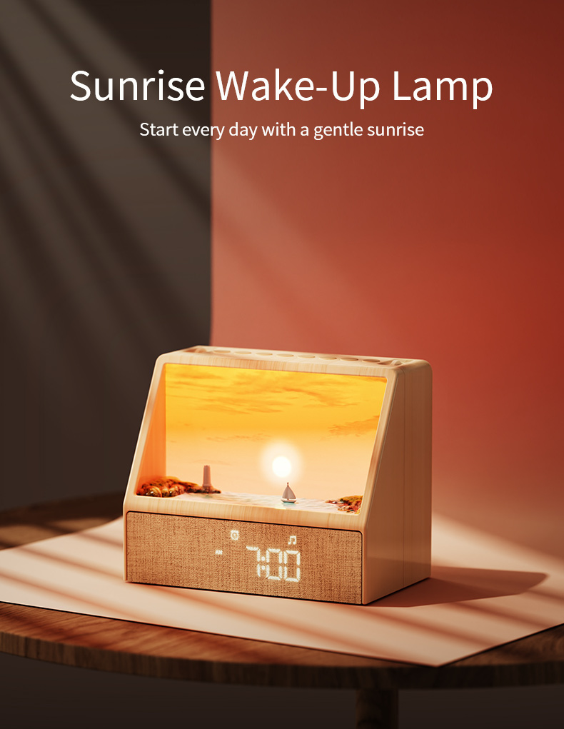 Lighting Decor For Bedroom - スタープロジェクターサンセットランプポータブルベッドサイドムードライト寝室の装飾やホリデーギフト用の斬新なナイトライト