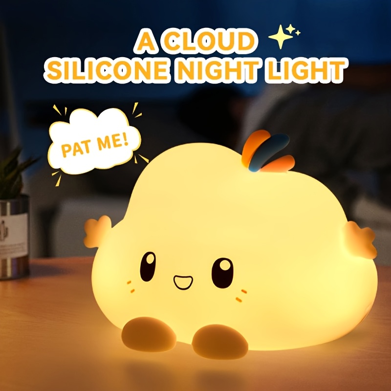Lightings Decoration - クラウドナイトライト、タッチコントロール調光、充電とタイマー機能、家の装飾に、ギフトに最適