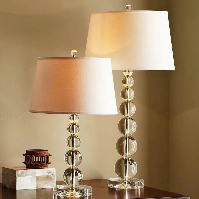 モダンラグジュアリークリスタルデスクランプ 北欧風書斎寝室ベ - Lighting Room Decor Photo のレビューと価格