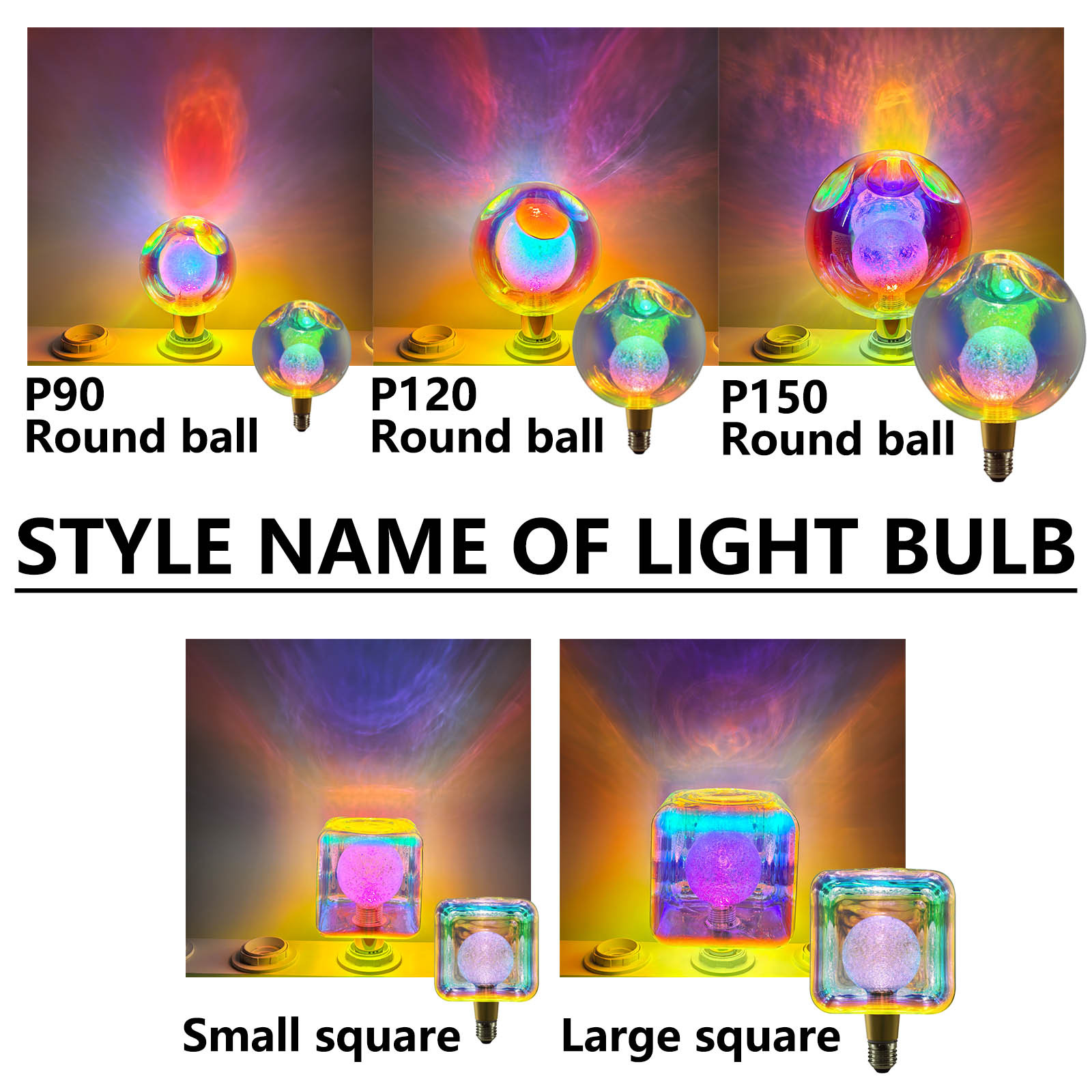 E27 P90 P120 P150 丸型ボールLED電球 A - Lighting Decor For Bedroom のレビューと価格