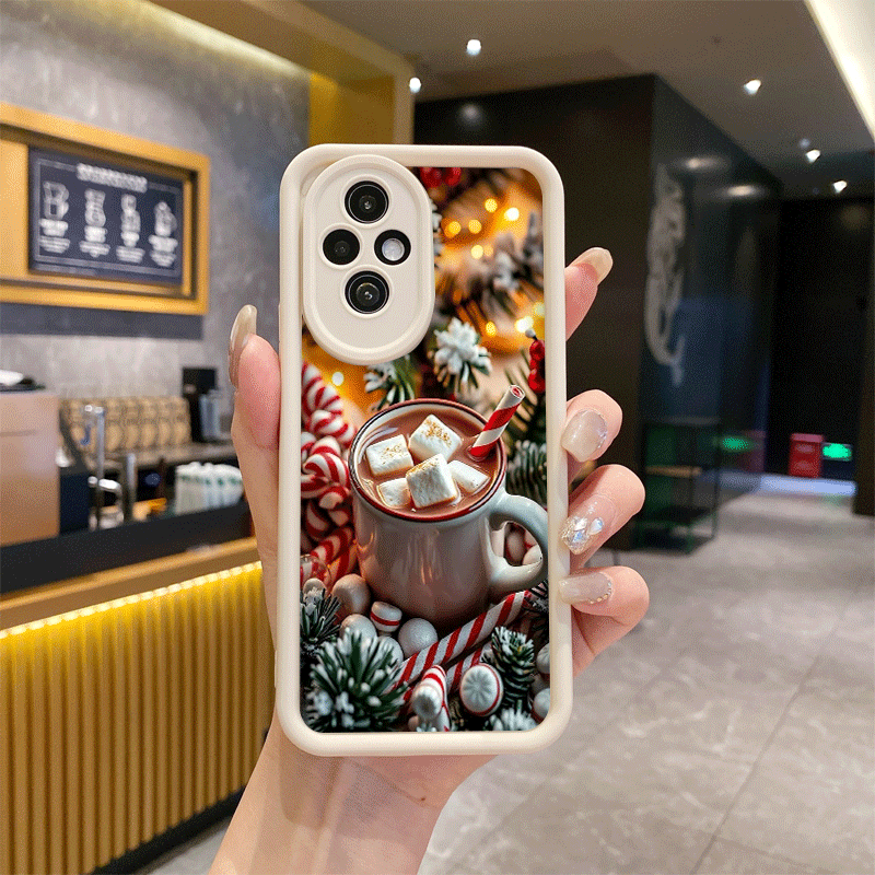 ホットコーヒーカップクリスマスデコレーション漫画風スマホケー - Nova Decor & Lighting Julestjerne のレビューと価格