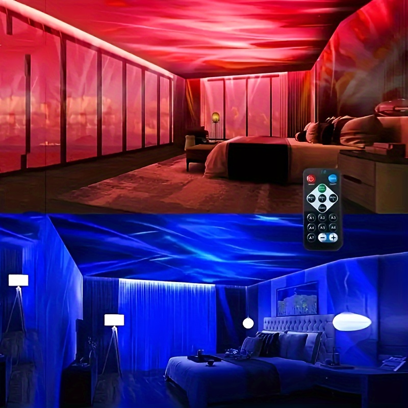 USB LED ナイトライト星空プロジェクターランプオーロラ - Sunset Lamp Projection のレビューと価格