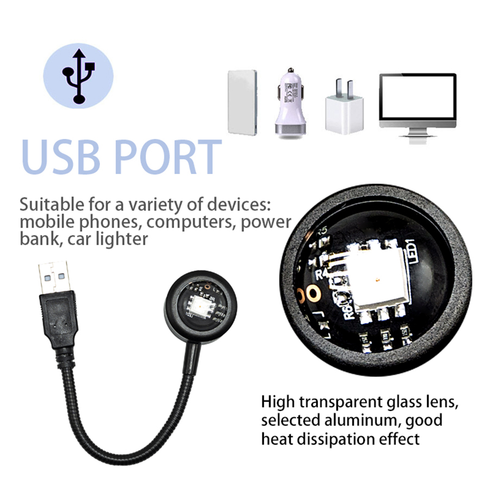 USB LEDサンセットランププロジェクターナイトライトゴー - Sunset Lamp Projection のレビューと価格