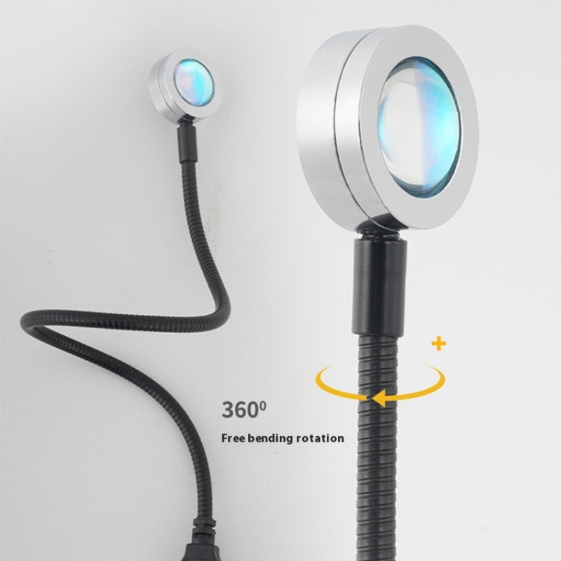 投影ランプ USB 日没虹雰囲気ナイトライト日没ライト写真撮 - Sunset Lamp Projection のレビューと価格
