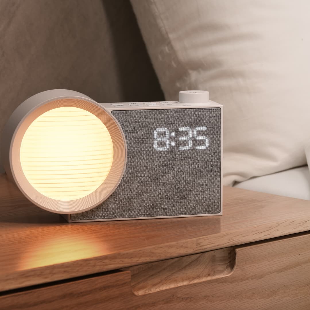 WILIT LEDナイトライト目覚まし時計、ホワイトノイズ＆ - Lighting Decor For Bedroom のレビューと価格