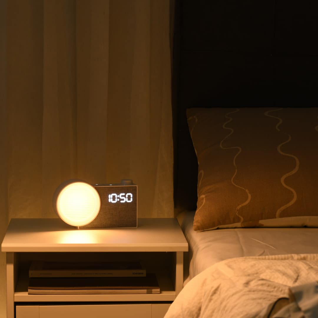 WILIT LEDナイトライト目覚まし時計、ホワイトノイズ＆ - Lighting Decor For Bedroom のレビューと価格