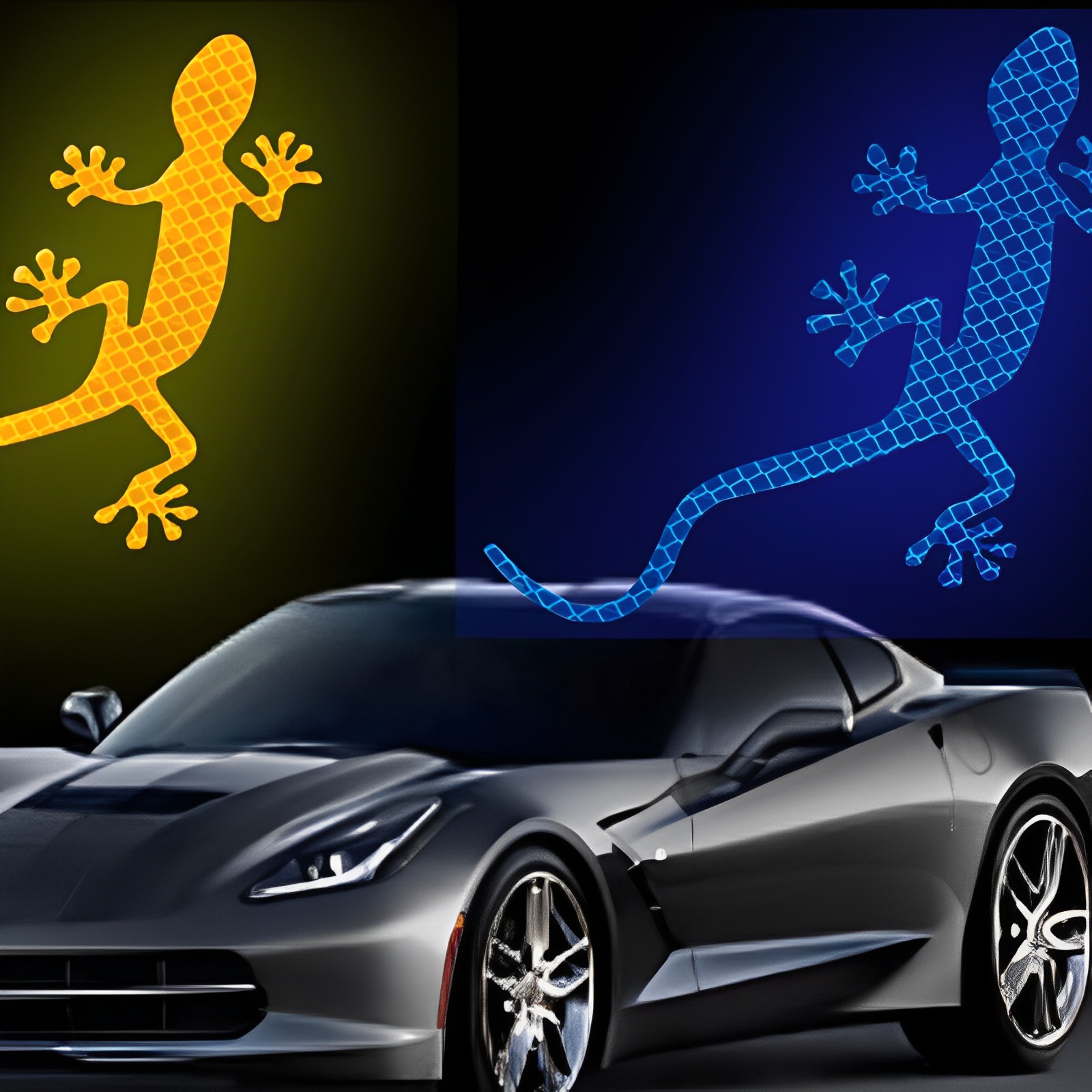 Gecko-車の安全ラベル,PVC,3D動物ステッカー,夜間 - Gecko Lighting & Decor のレビューと価格