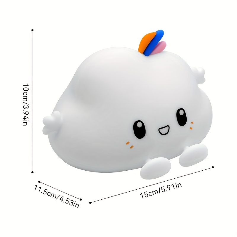 クラウドナイトライト、タッチコントロール調光、充電とタイマー - Lightings Decoration のレビューと価格